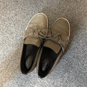Michael Kors Metallic Slip-On Sneakers